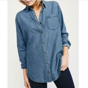 Abercrombie & Fitch denim long sleeve, XS